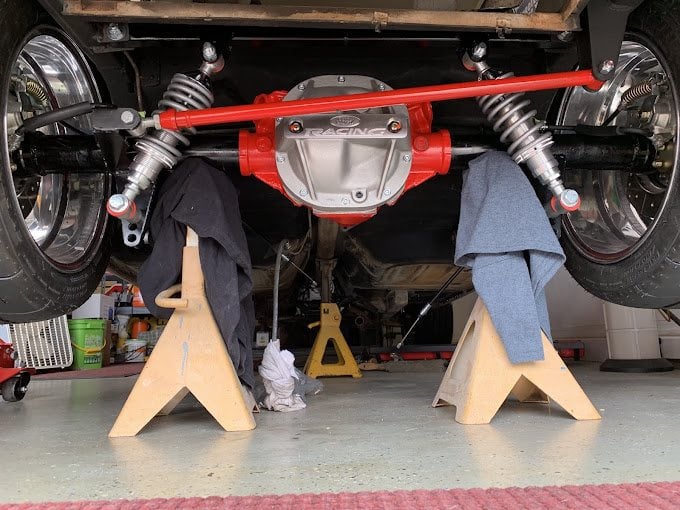 Rear differential install